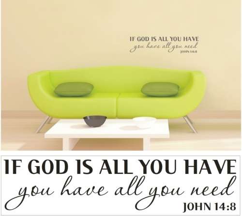 Vinyl Decals Wall Art Stickers - All You Have