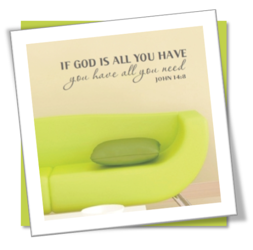 Vinyl Decals Wall Art Stickers - All You Have