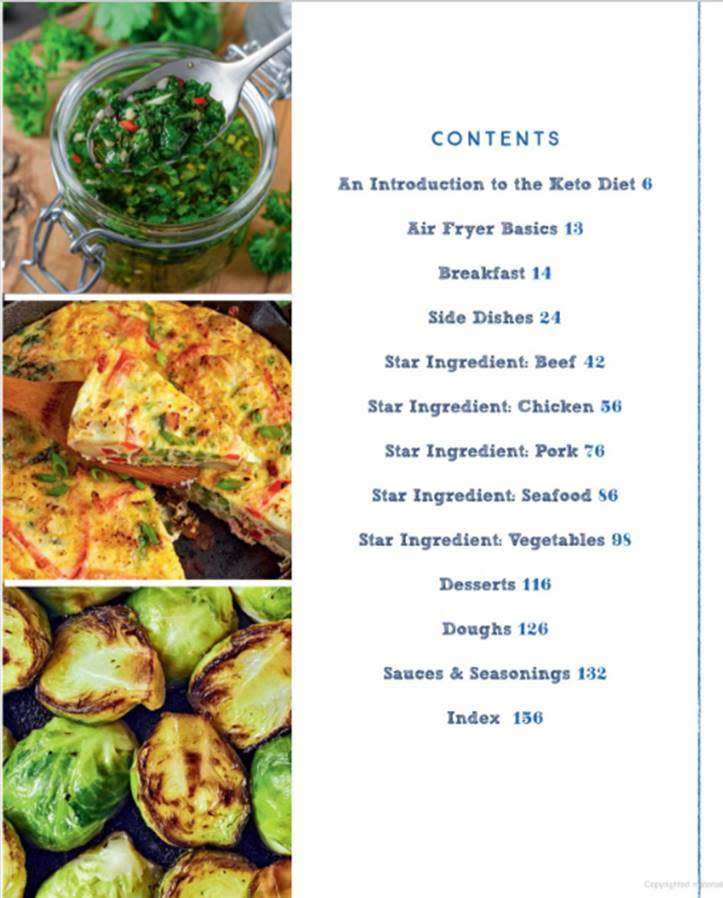 Books: QUICK & EASY AIR FRYER COOKBOOK by Carolina Cartier