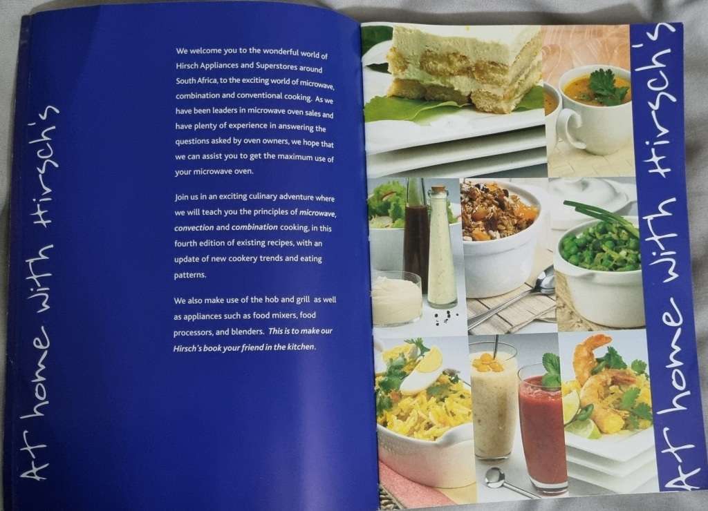 Books: AT HOME WITH HIRSCH Recipe Book