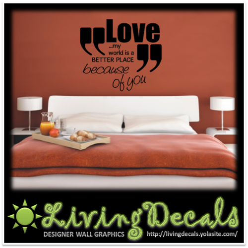 Vinyl Decals Wall Art Stickers - Better Place