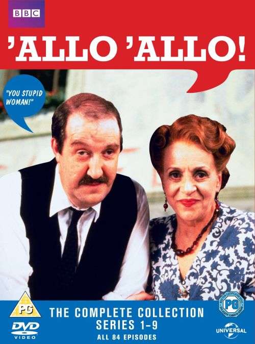 `Allo `Allo: The Complete Series 1-9(DVD) Holiday Deals