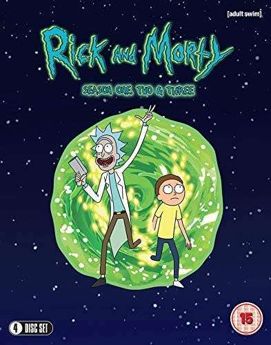 Rick and Morty Season 1-3 Blu Ray  New and still sealed