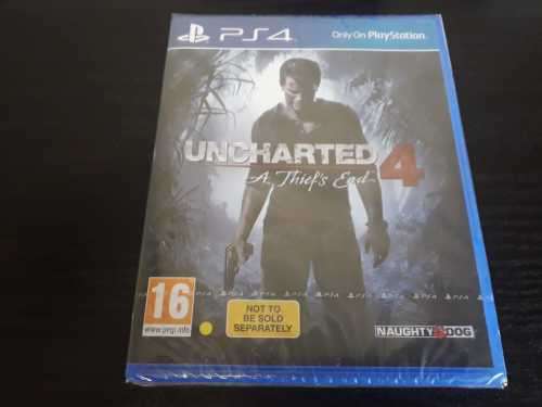 Uncharted 4 A thief`s end PS4 (New)