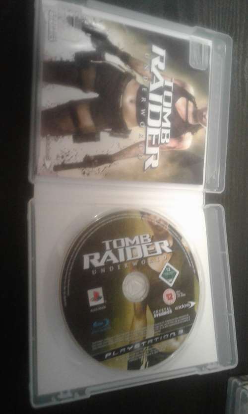 Gran Turismo 5, Tomb Raider Underworld, Little Big planet PS3
