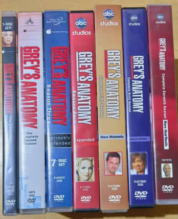 Greys Anatomy  Season 1-7 DVD