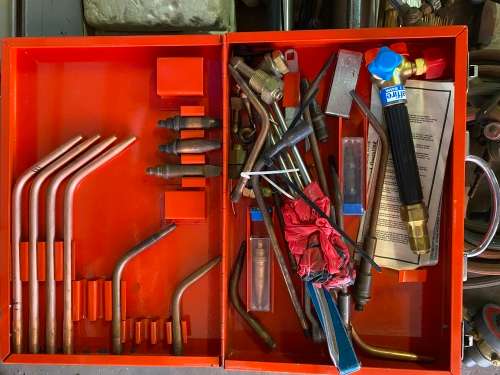 Brazing, welding, cutting, heating kit