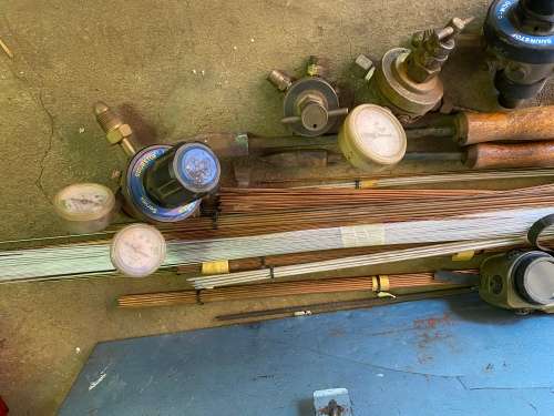 Brazing, welding, cutting, heating kit