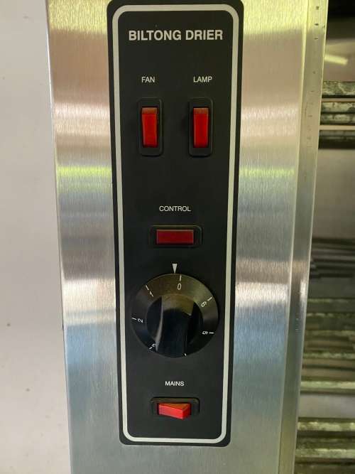 Stainless steel biltong dryer