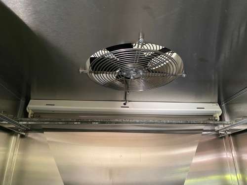 Stainless steel biltong dryer