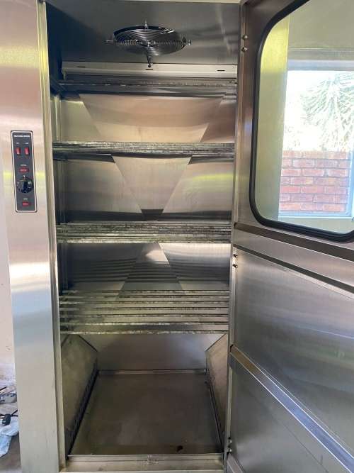 Stainless steel biltong dryer