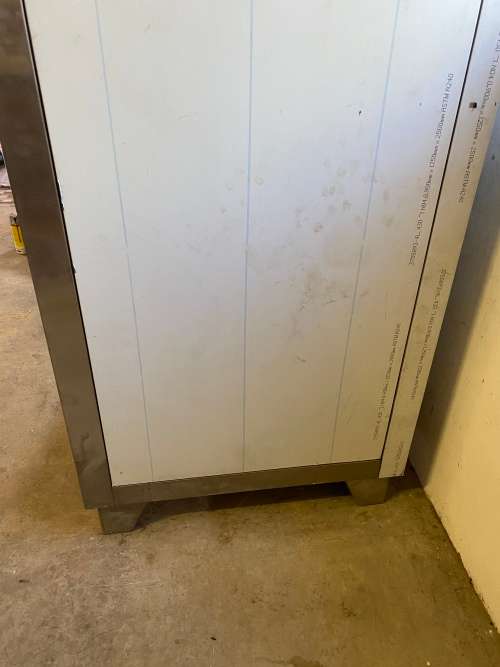 Stainless steel biltong dryer