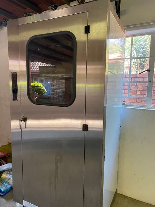 Stainless steel biltong dryer