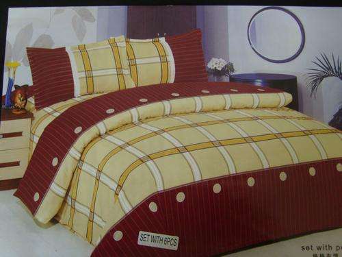 6 PICE QUEEN SIZE WONDERFUL DUVET COVER SET