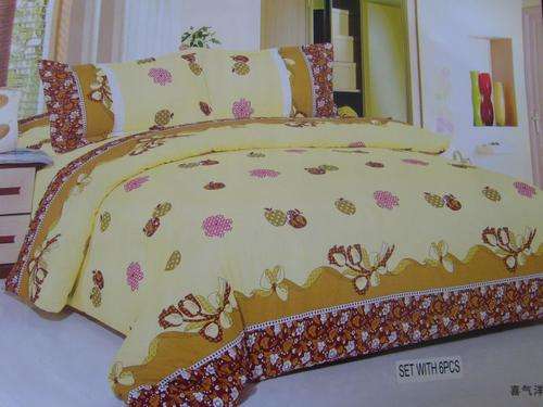 6 PICE QUEEN SIZE WONDERFUL DUVET COVER SET