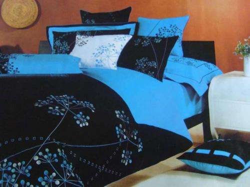 6 PIECE DOUBLE BED SIZE WONDERFUL EMBROIDED DUVET COVER SET