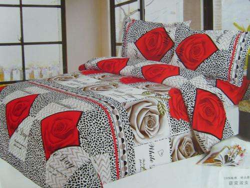 NEW ARRIVED!!! 6 PIECE QUEEN SIZE LUXURY SUPER SOFT TOP QUALITY EXELLENT MATERIAL DUVET COVER SET
