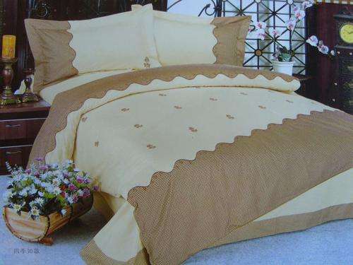 NEW ARRIVED!!! 6 PIECE QUEEN SIZE IMPORTED TOP QUALITY 100% COTTON EMBROIDED DUVET COVER SET