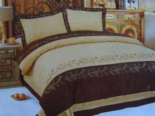 NEW ARRIVED!!! 6 PIECE QUEEN SIZE IMPORTED TOP QUALITY 100% COTTON EMBROIDED DUVET COVER SET