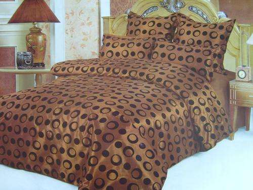 NEW ARRIVALS!!! 6 PICE QUEEN SIZE  POLYSILK VELVET PRINTED DUVET COVER SET