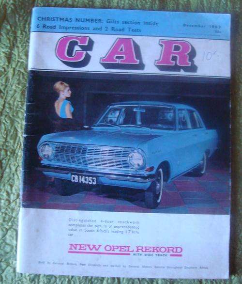CAR MAGAZINE  DEC. 1963