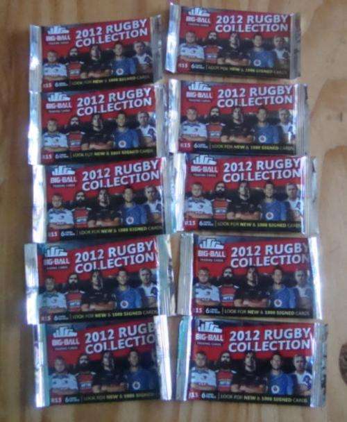 RUGBY CARDS 2012
