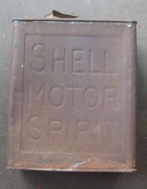 SHELL MOTOR SPIRIT  TIN