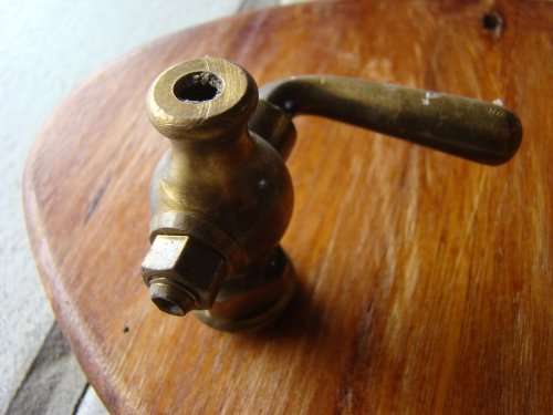 COPPER WATER TENDER TAPS X3