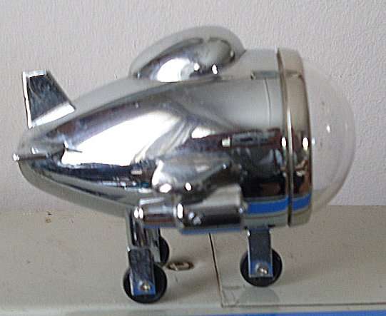 CLOCK IN THE FORM OF AN AEROPLANE