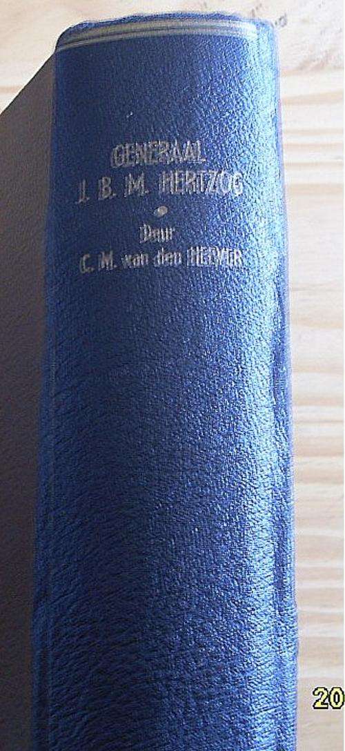 GENERAAL J.B.M. HERTZOG    C.M. VAN DEN HEEVER
