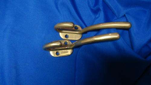 Small Brass Coat Hook