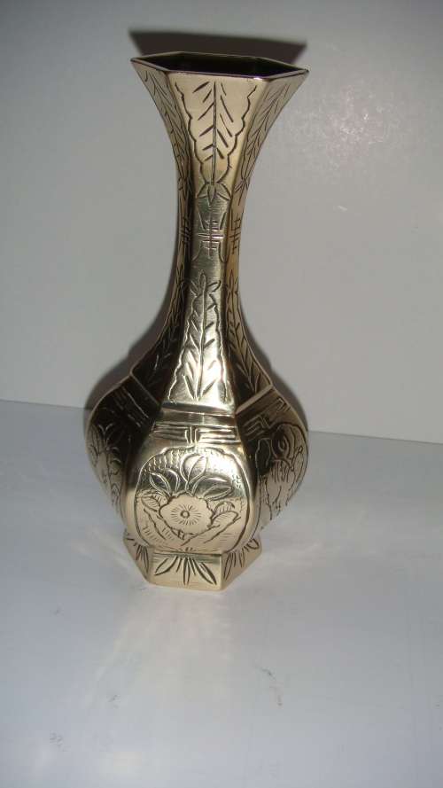 Brass vase
