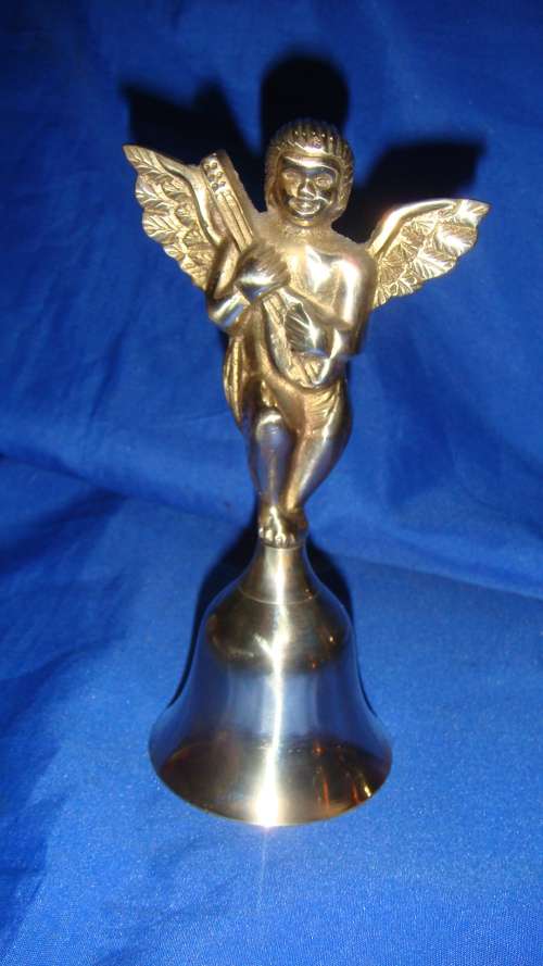 Angel brass bell