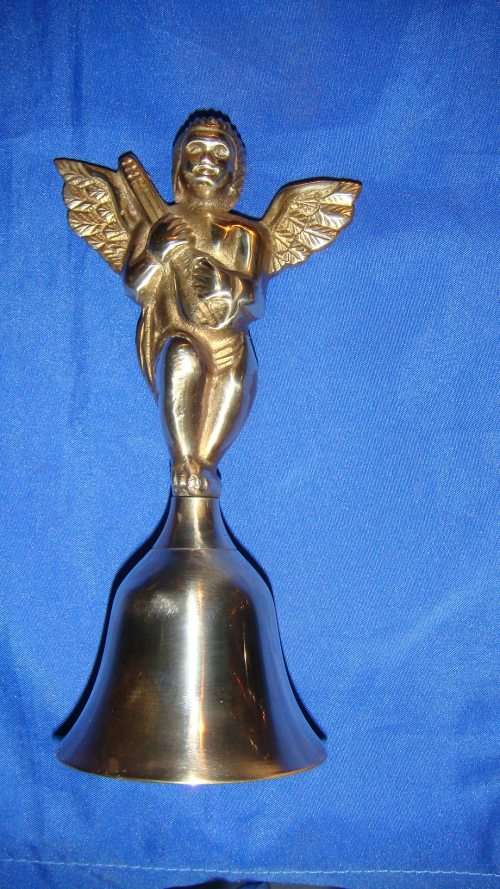 Angel brass bell