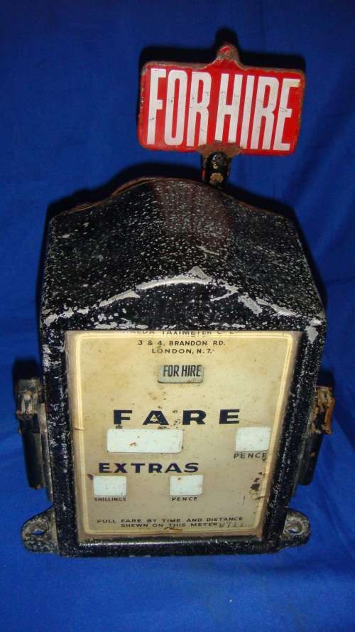 Vintage Halda Taxi Meter