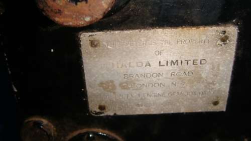 Vintage Halda Taxi Meter