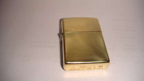 Brass Zippo  Lighter