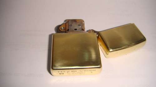 Brass Zippo  Lighter