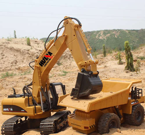 Remote Controlled 1:14 Construction Excavator - 1535
