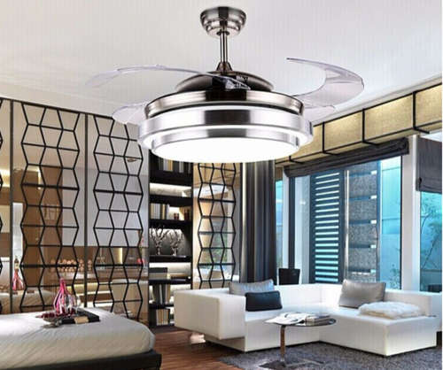 Remote Control Modern Auto Folding Ceiling Fan - 074 #48