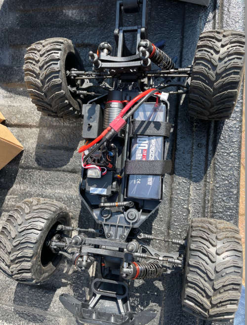 HSP 1/10th scale Monster truck RC car 4wd MARS