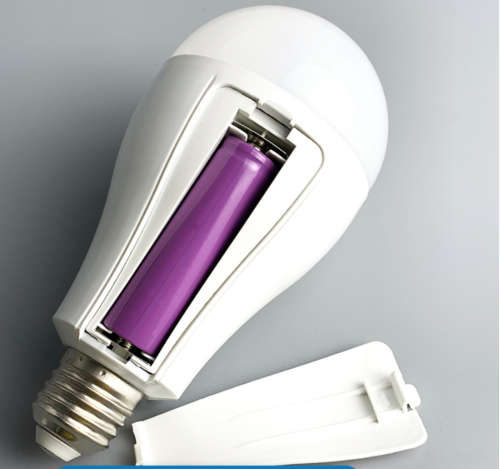 4 Pack - 15w Dual Battery Backup Light Bulb E27