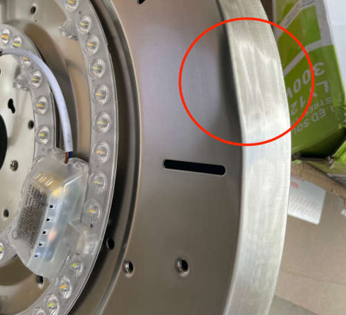 Please read description -  Double Aluminum Auto Folding Invisible Ceiling Fan