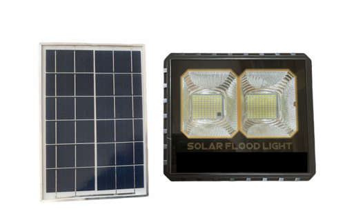 2 Pack - 30w Solar Powered Flood Light With Remote (Please read description)