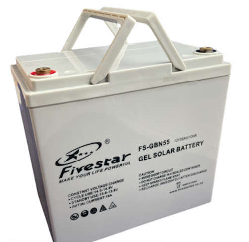 Solar Gel 12V Battery 55AH Deep Cycle