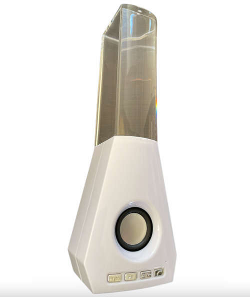 Dancing Water Bluetooth Portable Speaker - White