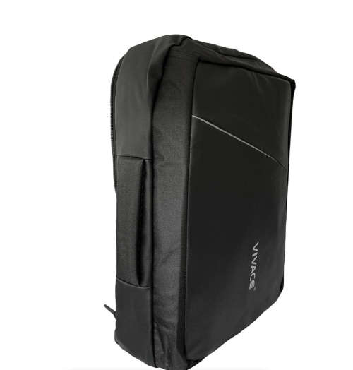 Vivace Briefcase Laptop Backpack - Black