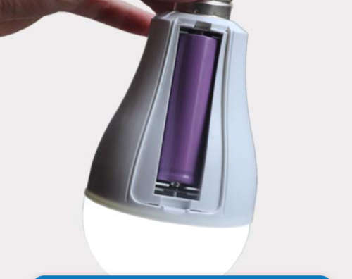 4 Pack - 15w Dual Battery Backup Light Bulb 1015 - E27