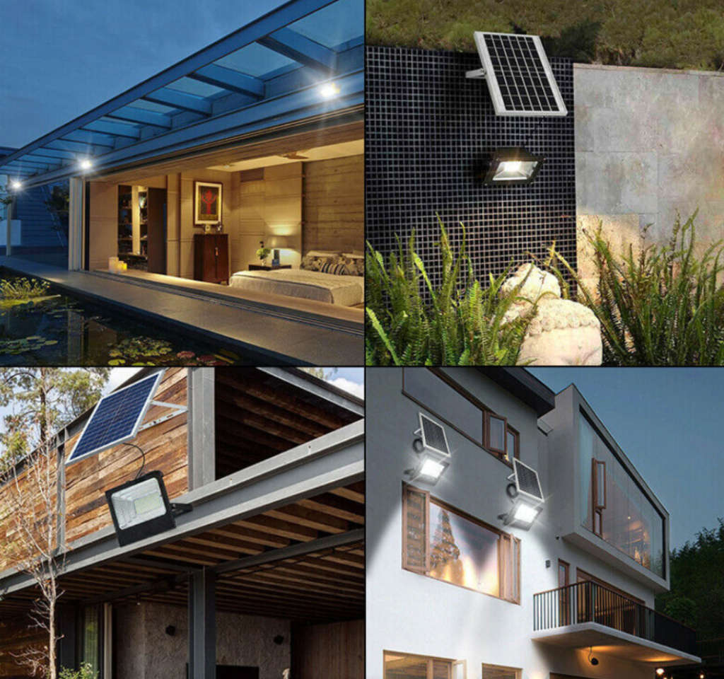 15w Solar LED Floodlight With Remote