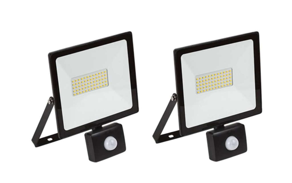 2 Pack - 50w HT LED Motion Sensor Floodlight